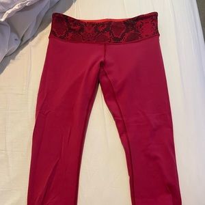 Reversible Size 8 Lululemon Leggings